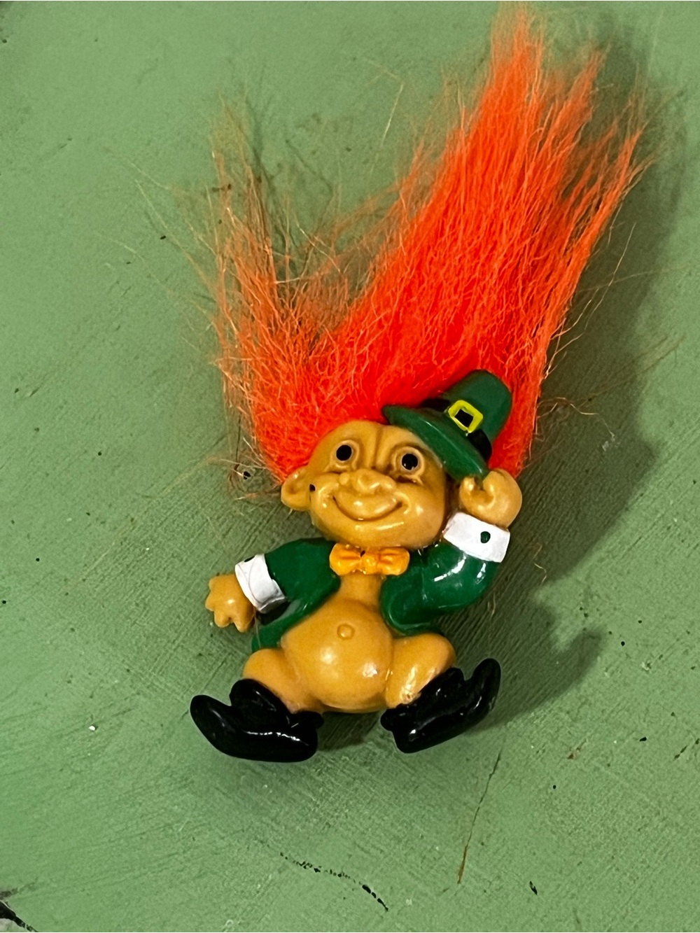 Russ St. Patrick’s Day Troll Pin Vintage 90’s